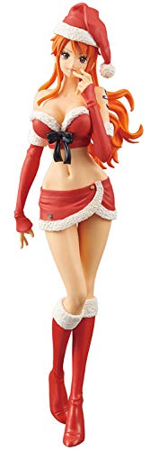 One Piece Glitter & Glamours Nami Christmas Style Red Figure Anime