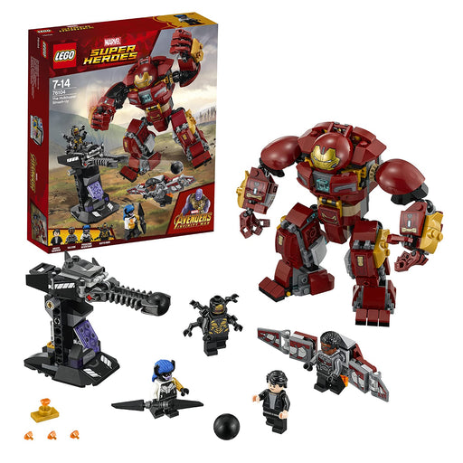 LEGO 76104 Super Heroes Hulk Buster Smash Up Toy block 375 piece 7-14 years old_1