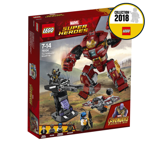 LEGO 76104 Super Heroes Hulk Buster Smash Up Toy block 375 piece 7-14 years old_2