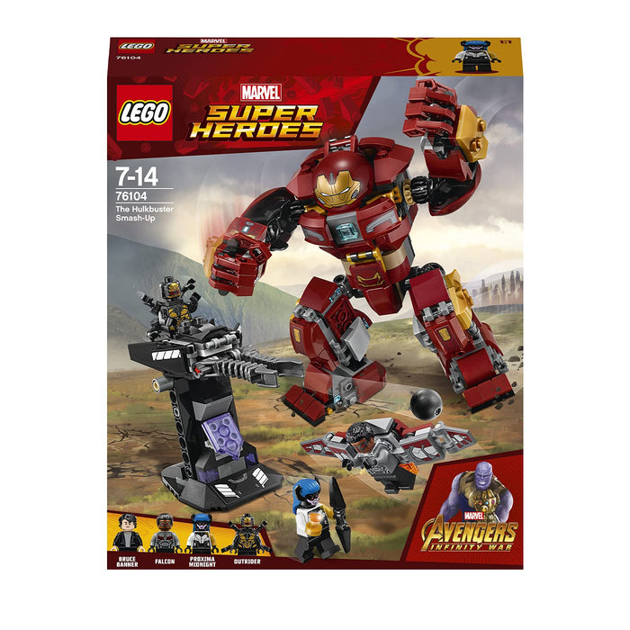 LEGO 76104 Super Heroes Hulk Buster Smash Up Toy block 375 piece 7-14 years old_5