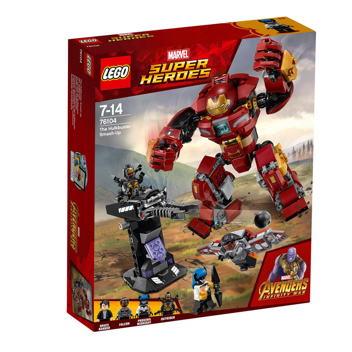 LEGO 76104 Super Heroes Hulk Buster Smash Up Toy block 375 piece 7-14 years old_8