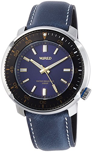 SEIKO Watch WIRED SOLIDITY AGAJ407 Navy Dial Men's Watch Waterproof NEW_1