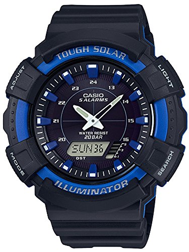 CASIO Watch Standard Solar AD-S800WH-2A2JF Men's Black NEW from Japan_1