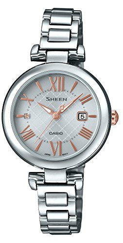 Casio Watch SHEEN Solar SHS-4502D-7AJF Women's Silver NEW from Japan_1