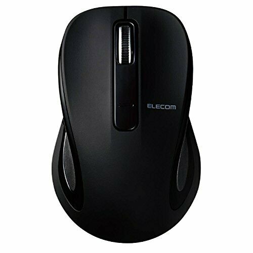 ELECOM wireless mouse M black M-BT18BBBK Bluetooth BlueLED 3 button NEW_1