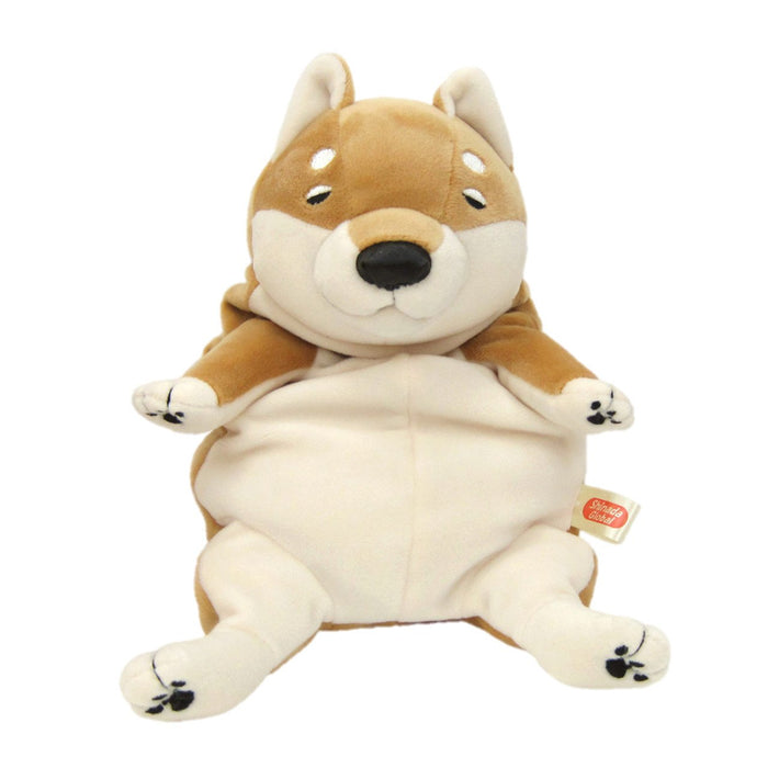 Shinada Global Mochi Neko Series Plush Doll Mochi Inu Dog Akashiba M ‎MOIN-0230R_1