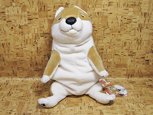 Shinada Global Mochi Neko Series Plush Doll Mochi Inu Dog Akashiba M ‎MOIN-0230R_3