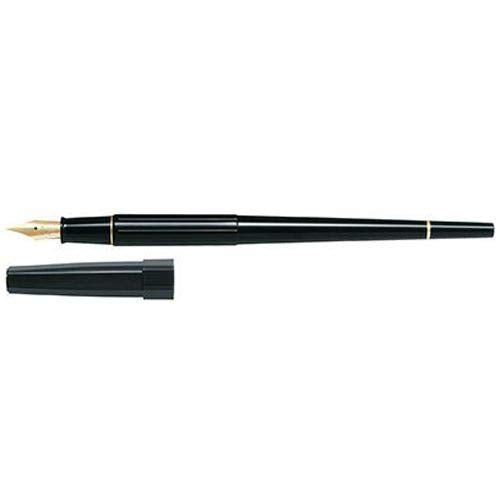 PILOT Desk Pen Extra Fine Point (EF) Black Stainless Steel P-DPP-1S-BEF NEW_1