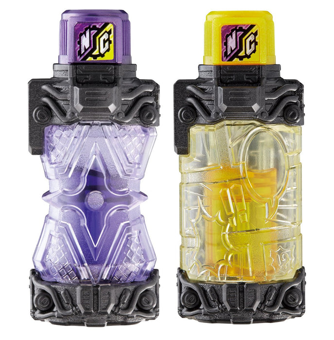 BANDAI Kamen Rider Build DX Ninnin Comic Full Bottle Set Figure Multicolor NEW_1