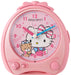 SANRIO Hello Kitty Alarm Clock Talk 13.5x8x15cm Pink 128520 ABS Dome Type NEW_2