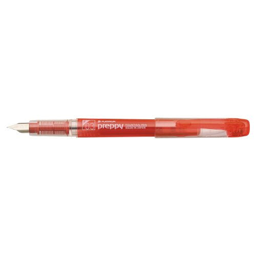Preppy Fountain Pen Ink Color Red Nib 0.3mm PSQ-300#11-2 Platinum Fountain Pen_1