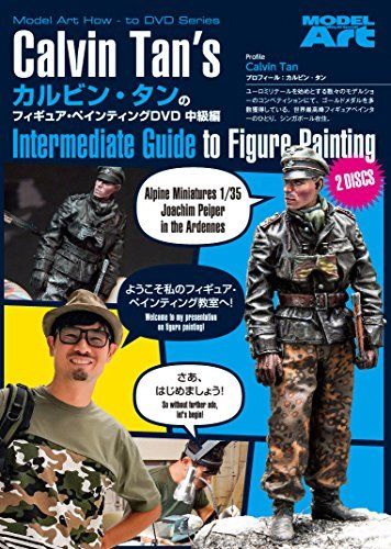Model Art Calvin Tanâ€™s Intermediate Guide to Figure Painting (DVD) from Japan_1