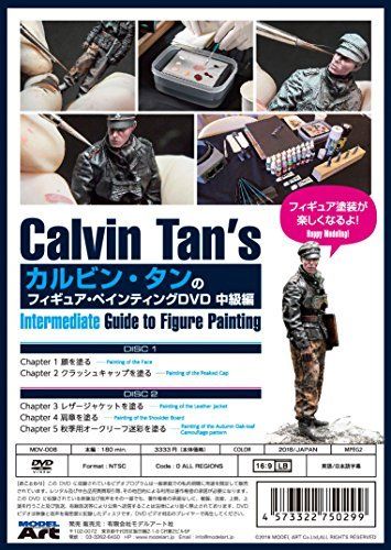 Model Art Calvin Tanâ€™s Intermediate Guide to Figure Painting (DVD) from Japan_2