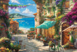 1000 Piece Jigsaw Puzzle Sicilian Flower Blooming Cafe 49x72cm BEVERLY ‎31-480_1