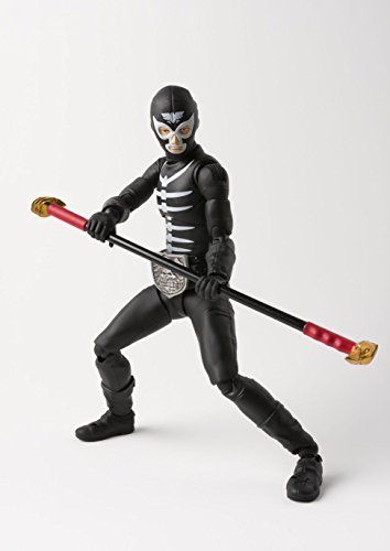 S.H.Figuarts Masked Kamen Rider SHOCKER COMBATMAN BONE Action Figure BANDAI NEW_5