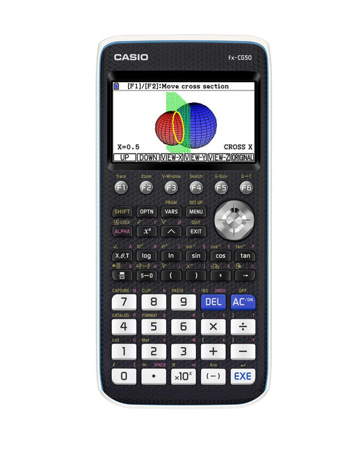 Casio Color Graph Scientific Calculator fx-CG50-N White Black Battery Powered_1