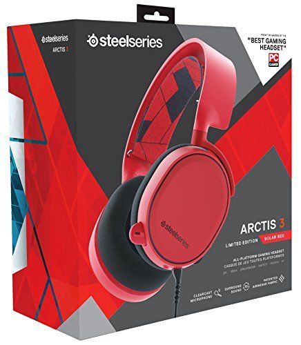 SteelSeries 61435 Arctis 3 Solar Red Gaming Headset NEW from Japan_6