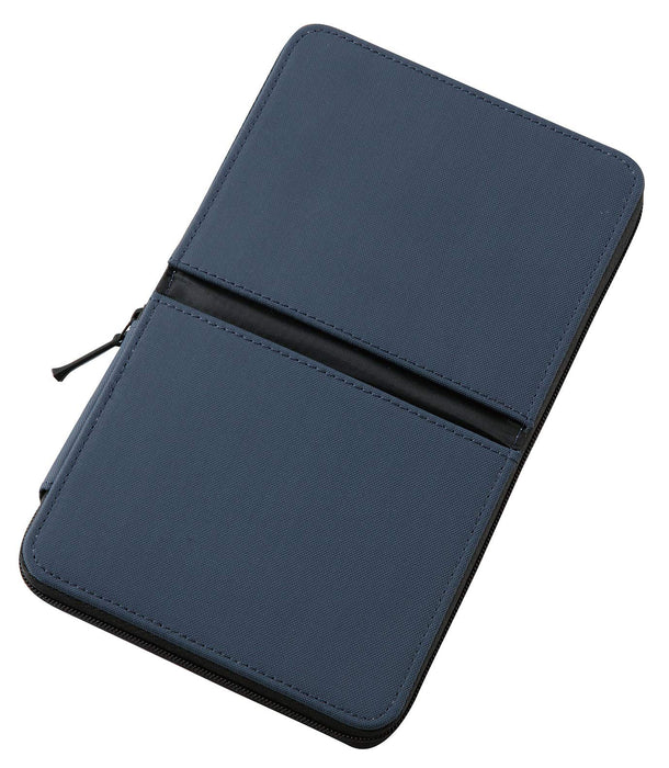 Reimei Fujii Pen Case Patalino L Navy x Gray FY339K Polyester W122xH200xD24mm_1