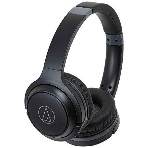 audio-technica ATH-S200 BK Bluetooth Wireless On-Ear Headphones Black NEW_1