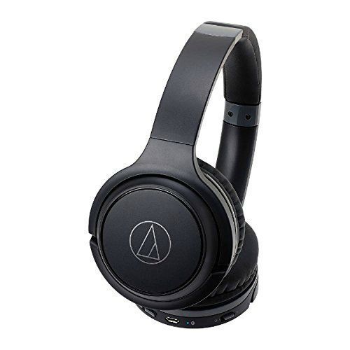 audio-technica ATH-S200 BK Bluetooth Wireless On-Ear Headphones Black NEW_2