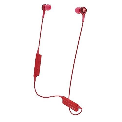 audio-technica ATH-CK200BT RD Bluetooth Wireless In-Ear Headphones Red NEW_1