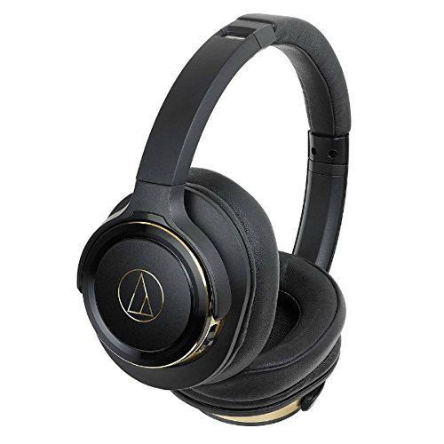 audio-technica ATH-WS660BT SOLIDBASS Bluetooth Wireless Headphones Black Gold_2