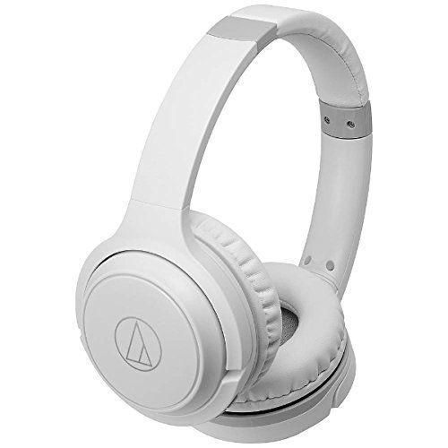 audio-technica ATH-S200 WH Bluetooth Wireless On-Ear Headphones White NEW_1