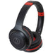 audio-technica ATH-S200 BRD Bluetooth Wireless On-Ear Headphones Black Red NEW_1