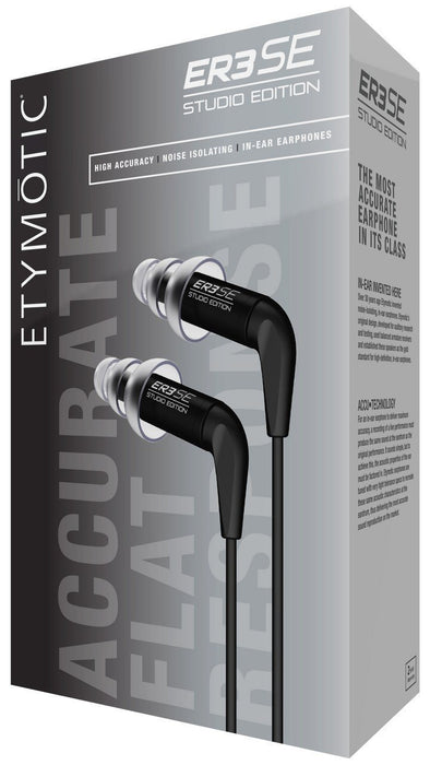 Etymotic ER3SE In-Ear Canal Earphones BA Type Black ER3 Series Studio Edition_4