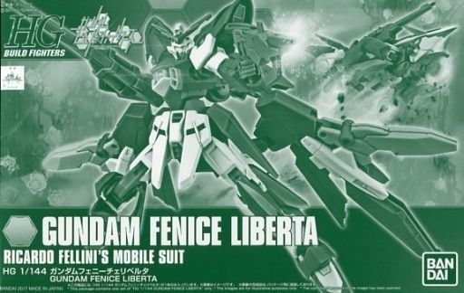 BANDAI HGBF 1/144  GUNDAM FENICE LIBERTA Model Kit Gundam Build Fighters NEW_1