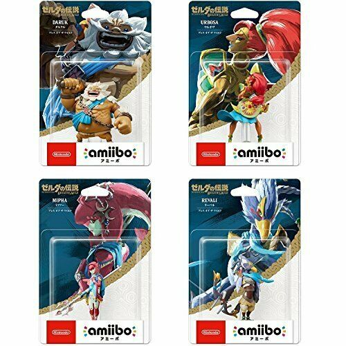 Nintendo amiibo Breath Of The Wild (The Legend of Zelda series) Set of 4 NEW_1