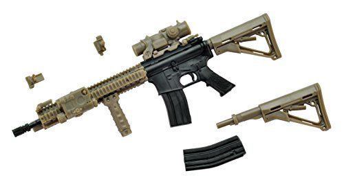 1/12 Little Armory (LA037) M4A1 Sopmod Block 2 Type Plastic Model NEW from Japan_1