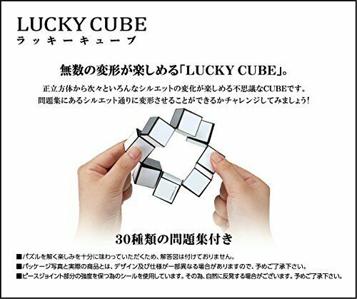 Hanayama Lucky Cube 3D puzzle Brain training NEW from Japan_4