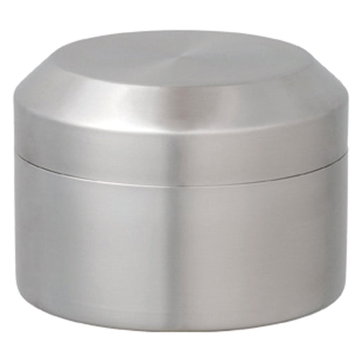 KINTO LEAVES TO TEA Canister 250ml Silver 21237 Stainless Steel 90x65mm NEW_1