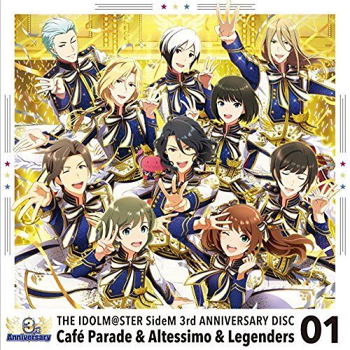 [CD] THE Idolmaster SideM THE IDOLMaSTER SideM 3rd ANNIVERSARY DISC 01 NEW_1