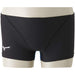 MIZUNO N2MB8061 Men's Swimsuit Exer Suit Short Spats Size XL Black/Light Blue_2