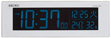 SEIKO DL305W Color LCD Digital Alarm Clock Series C3 White NEW from Japan_2