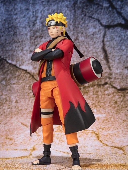 S.H.Figuarts Naruto Shippuden NARUTO SENNIN MODE Complete Ver Figure BANDAI NEW_1