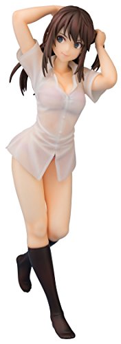 Aoshima Funny Knights Seiren Hikari Tsuneki Button Shirt Ver. 1/8 Scale Figure_1