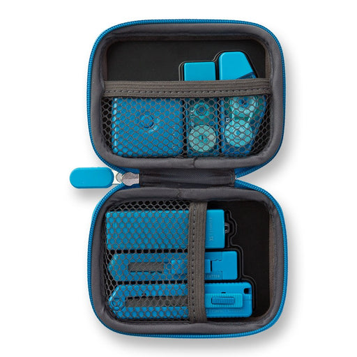 Midori stationery set XS stationery kit Blue 35320006 Portable 6 pcs Set PU Case_2