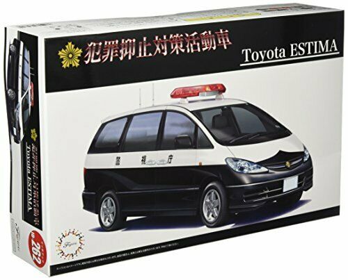 Fujimi 1/24 ID-262 Toyota Estima Police Car Plastic Model Kit NEW from Japan_1