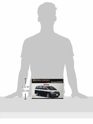 Fujimi 1/24 ID-262 Toyota Estima Police Car Plastic Model Kit NEW from Japan_2