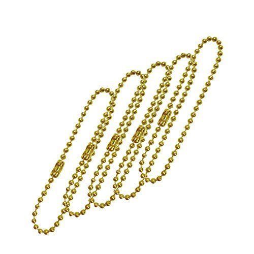 PADICO 404093 Decollage Ball Chain Gold 5Pcs Accessories Material NEW from Japan_2