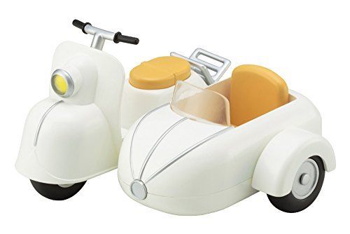 Cu-poche Extra Motorcycles & Sidecar (Milk White) Figure NEW from Japan_1