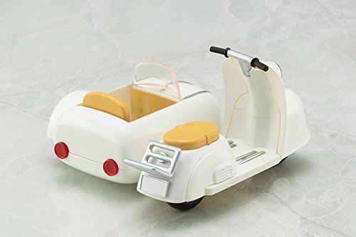 Cu-poche Extra Motorcycles & Sidecar (Milk White) Figure NEW from Japan_2