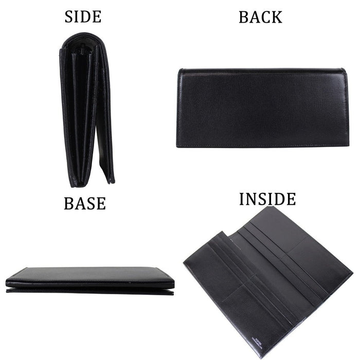 Yoshida Bag PORTER PLUME WALLET 179-03870 Black Made in Japan Leather NEW_3