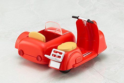 Cu-poche Extra Motorcycles & Sidecar (Cherry Red) Figure NEW from Japan_2