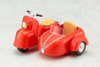 Cu-poche Extra Motorcycles & Sidecar (Cherry Red) Figure NEW from Japan_5