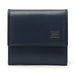 Yoshida Bag PORTER PLUME COIN CASE 179-03875 Navy Made in Japan Leather NEW_1