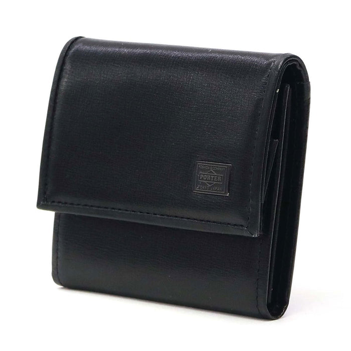 Yoshida Bag PORTER PLUME COIN CASE 179-03875 Navy Made in Japan Leather NEW_3